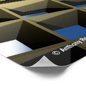 Sands Hotel Las Vegas Retro Art Poster (Hoek)