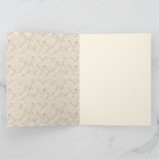 Sands of Motion OP Art Kaart (Binnen)