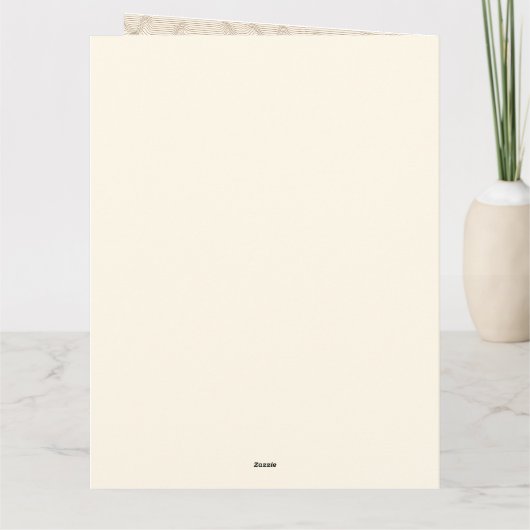 Sands of Motion OP Art Kaart (Achterkant)