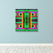 Sands of time canvas afdruk (Insitu (Houten vloer))