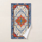 Sands of Time: erfgoed Boho Marokkaanse kunst Bad Handdoek (Handdoek)