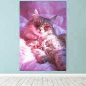 Sands of Time: erfgoed Boho Marokkaanse kunst Canvas Afdruk (Insitu (Houten vloer))