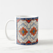 Sands of Time: erfgoed Boho Marokkaanse kunst Koffiemok (Links)