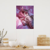 Sands of Time: erfgoed Boho Marokkaanse kunst Poster (Keuken)