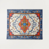 Sands of Time: erfgoed Boho Marokkaanse kunst Wandkleed (Voorkant (horizontaal))