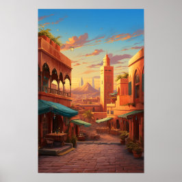 Sands of Time: Marrakesh's Enduring Charms #1 Poster
