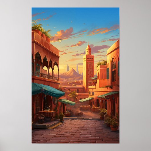 Sands of Time: Marrakesh's Enduring Charms #1 Poster (Voorkant)