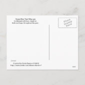 Sands of Time Nieuwjaar Briefkaart (Achterkant)