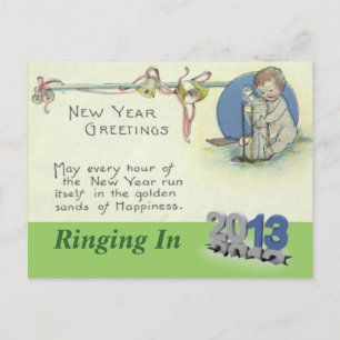 Sands of Time Nieuwjaar Briefkaart