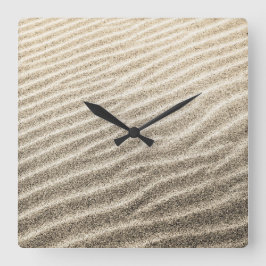 Sands of Time Wall Clock Vierkante Klok