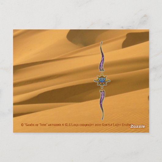 Sands van Tijd Briefkaart (Achterkant)