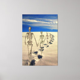 Sands van Tijd Canvas Afdruk