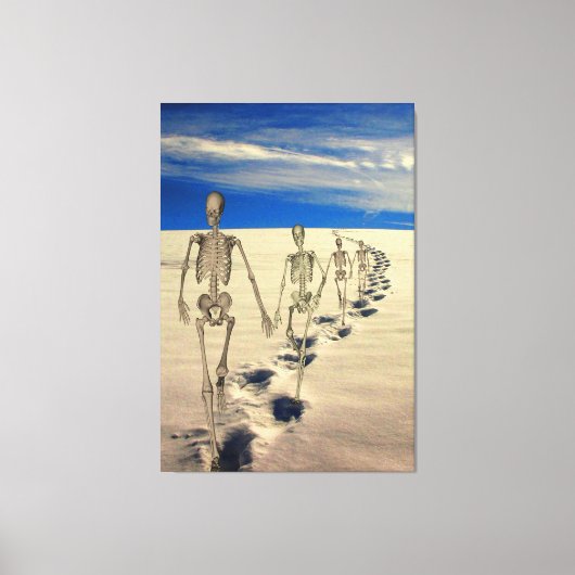 Sands van Tijd Canvas Afdruk (Voorkant)