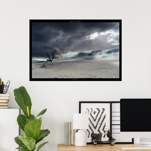 Sands van Tijd Poster (Thuiskantoor)