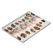 Sandsteen en bladeren notitieboek (Linkerzijde)