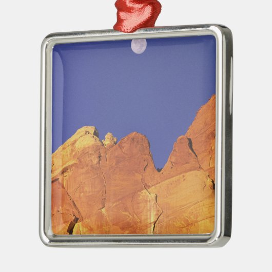 Sandsteenescarpment Capitolreef Nationaal Metalen Ornament (Links)