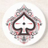 SandsteenOnderzetter — Spades Zandsteen Onderzetter (Voorkant)