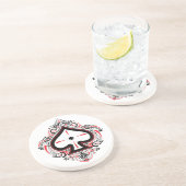 SandsteenOnderzetter — Spades Zandsteen Onderzetter (Zijkant)