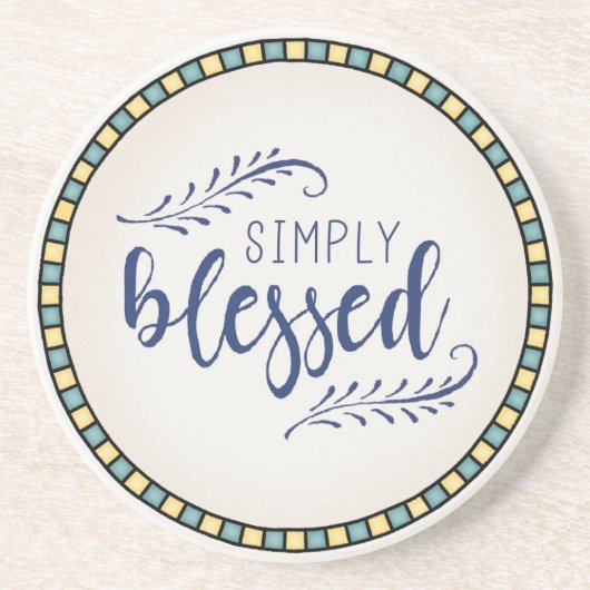 SandsteenOnderzetter Zandsteen Onderzetter (Voorkant)