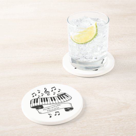 SandsteenOnderzetter Zandsteen Onderzetter (Zijkant)