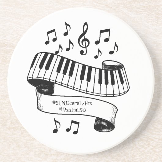 SandsteenOnderzetter Zandsteen Onderzetter (Voorkant)