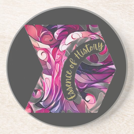 SandsteenOnderzetter Zandsteen Onderzetter (Voorkant)