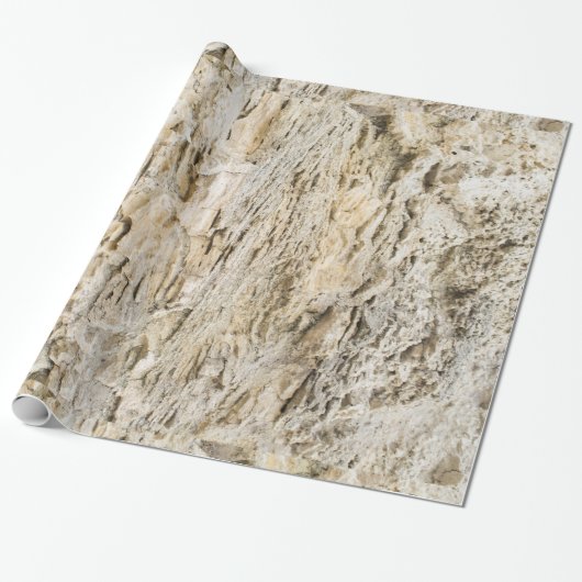 Sandsteenpatroon Cadeaupapier (Uitgerold)