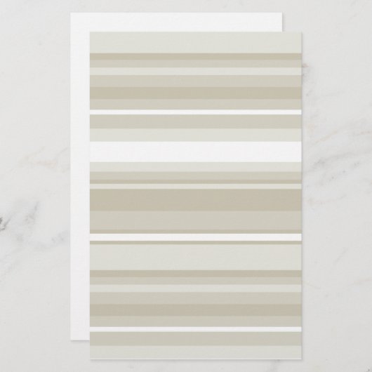 Sandsteenstrepen Briefpapier (Voorkant / Achterkant)