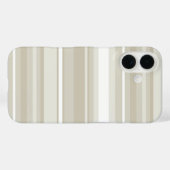 Sandsteenstrepen Case-Mate iPhone Case (Achterkant (horizontaal))