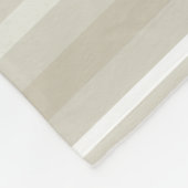 Sandsteenstrepen Fleece Deken (Hoek)