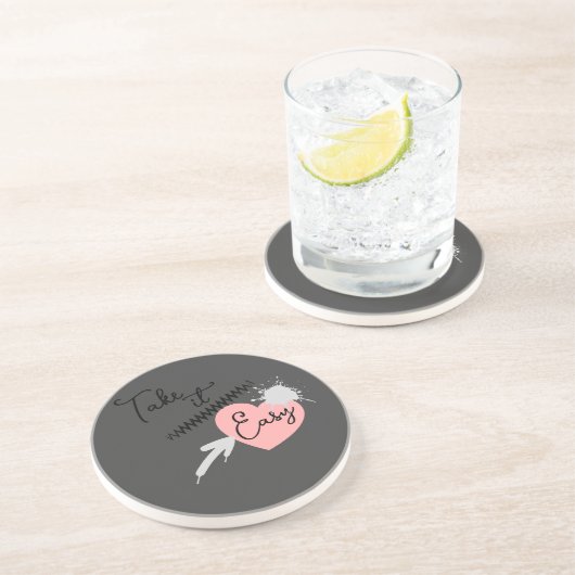 Sandstein Untersetzer Zandsteen Onderzetter (Zijkant)