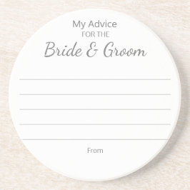 Sandstone Advice Onderzetters voor bride en bruom