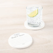 Sandstone Advice Onderzetters voor bride en bruom (Zijkant)