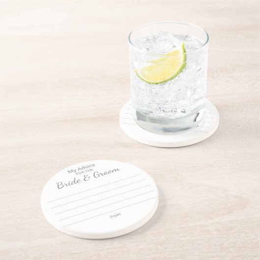 Sandstone Advice Onderzetters voor bride en bruom (Zijkant)