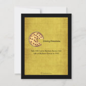 Sandstone Background Italy Night Party Invite Kaart (Achterkant)