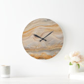 Sandstone Background - Sand, Stone Rock Gepersonal Grote Klok (Huis)