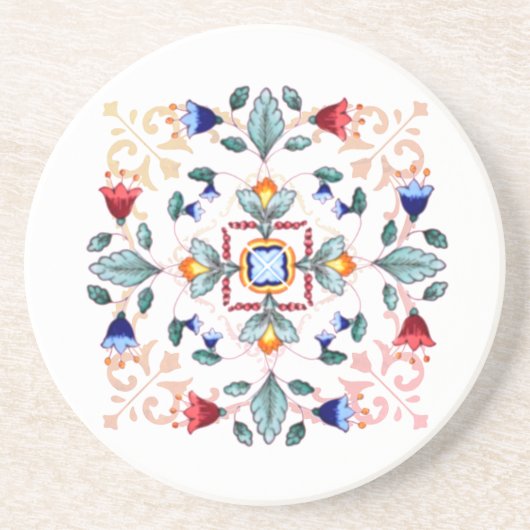 Sandstone Bar Onderzetter - Fiori Light (Voorkant)