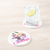 Sandstone Coaster コースター Zandsteen Onderzetter (Zijkant)