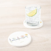 Sandstone Coaster Zandsteen Onderzetter (Zijkant)