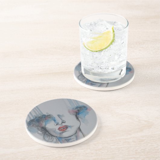 Sandstone Coaster Zandsteen Onderzetter (Zijkant)