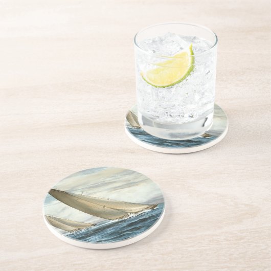 Sandstone Coaster Zandsteen Onderzetter (Zijkant)