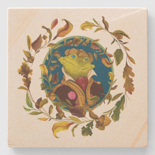 Sandstone Coster Stenen Onderzetter (Voorkant)