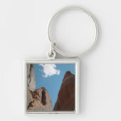 Sandstone Fins Utah Desert Foto Sleutelhanger (Voorkant)