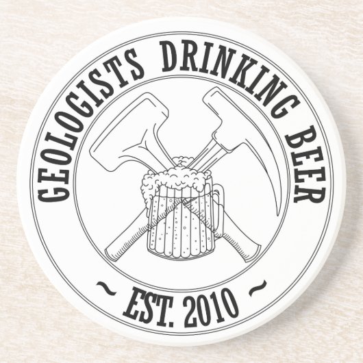 Sandstone GDB-Onderzetter! Zandsteen Onderzetter (Voorkant)