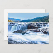 Sandstone Herfsten, West Virginia Briefkaart (Voorkant / Achterkant)