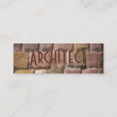 Sandstone I Mini Visitekaartje (Achterkant)