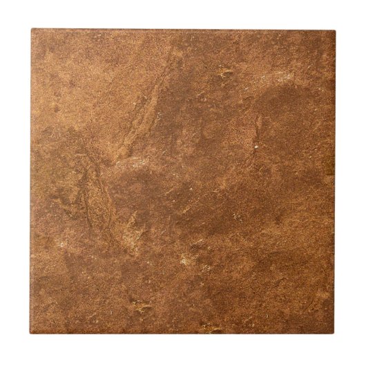 Sandstone Kijk bruin design Tegeltje (Voorkant)
