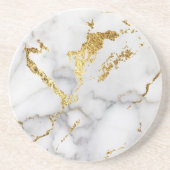 Sandstone Marble White Onderzetter (Voorkant)