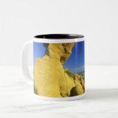 Sandstone Monument in Hell Creek, vlakbij Tweekleurige Koffiemok (Voorkant links)