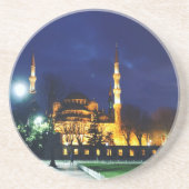 Sandstone Onderzetter Blue Mosque Turkije (Voorkant)